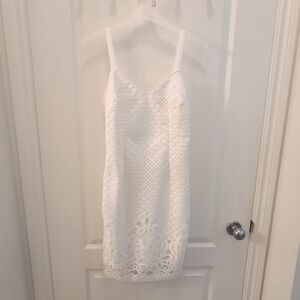 White "lace" dress